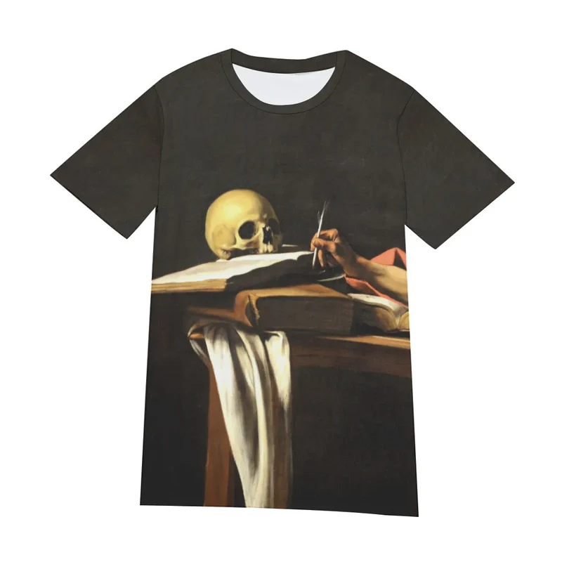 Saint Jerome Writing Caravaggio T-Shirt