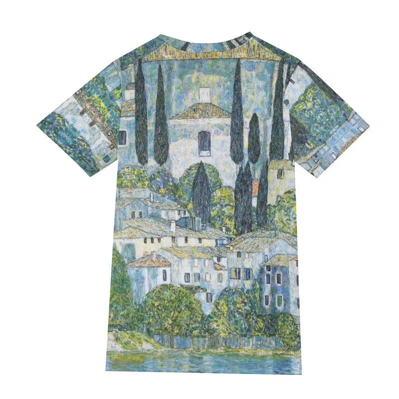 Gustav Klimt's Kirche in Cassone T-Shirt