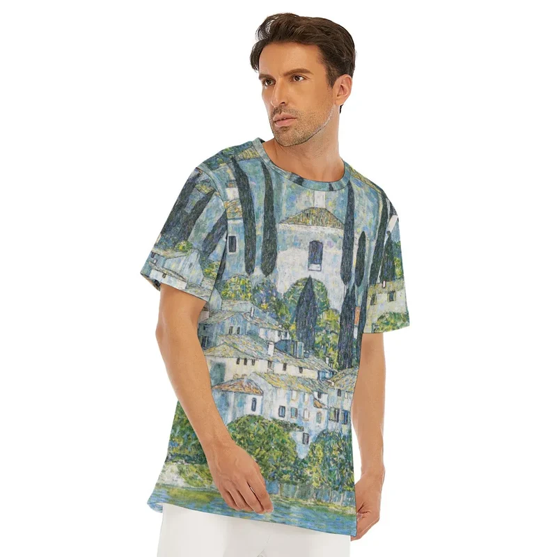 Gustav Klimt's Kirche in Cassone T-Shirt