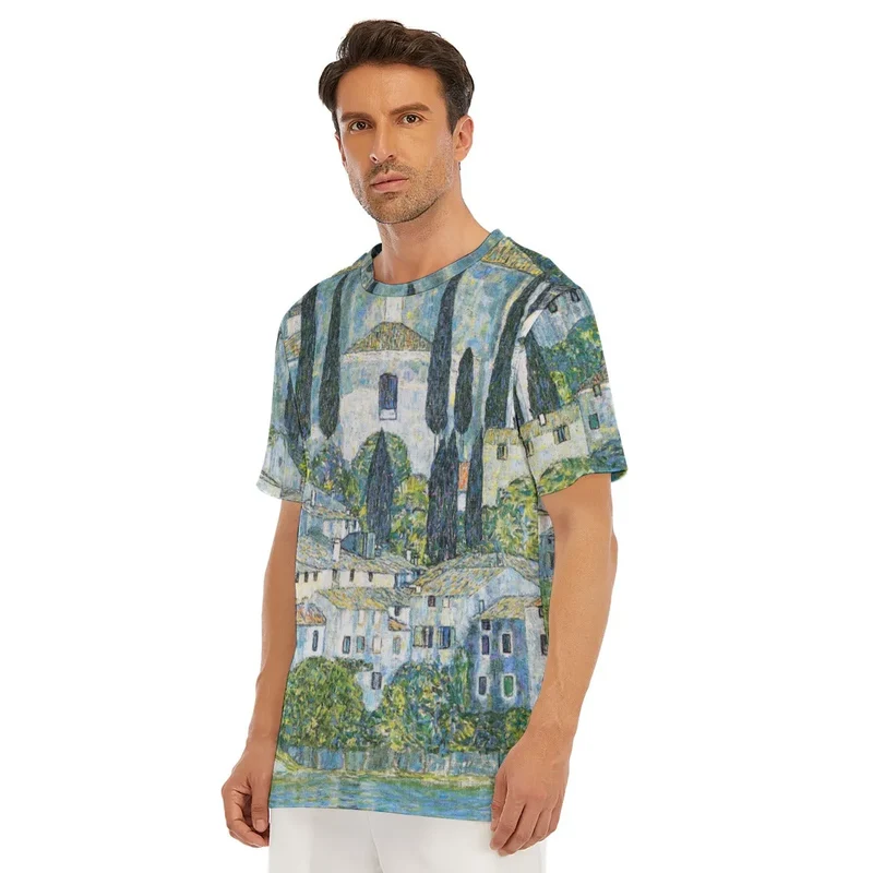 Gustav Klimt's Kirche in Cassone T-Shirt