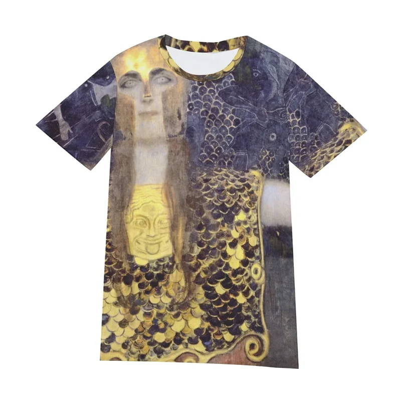 Pallas Athena Gustav Klimt T-Shirt