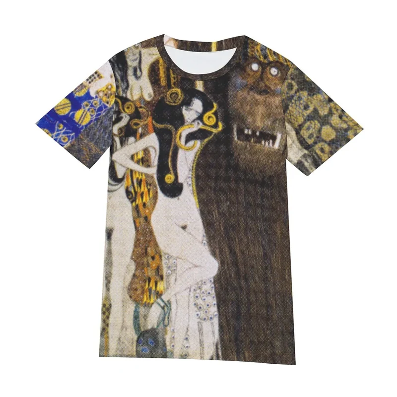 The Hostile Powers Gustav Klimt T-Shirt