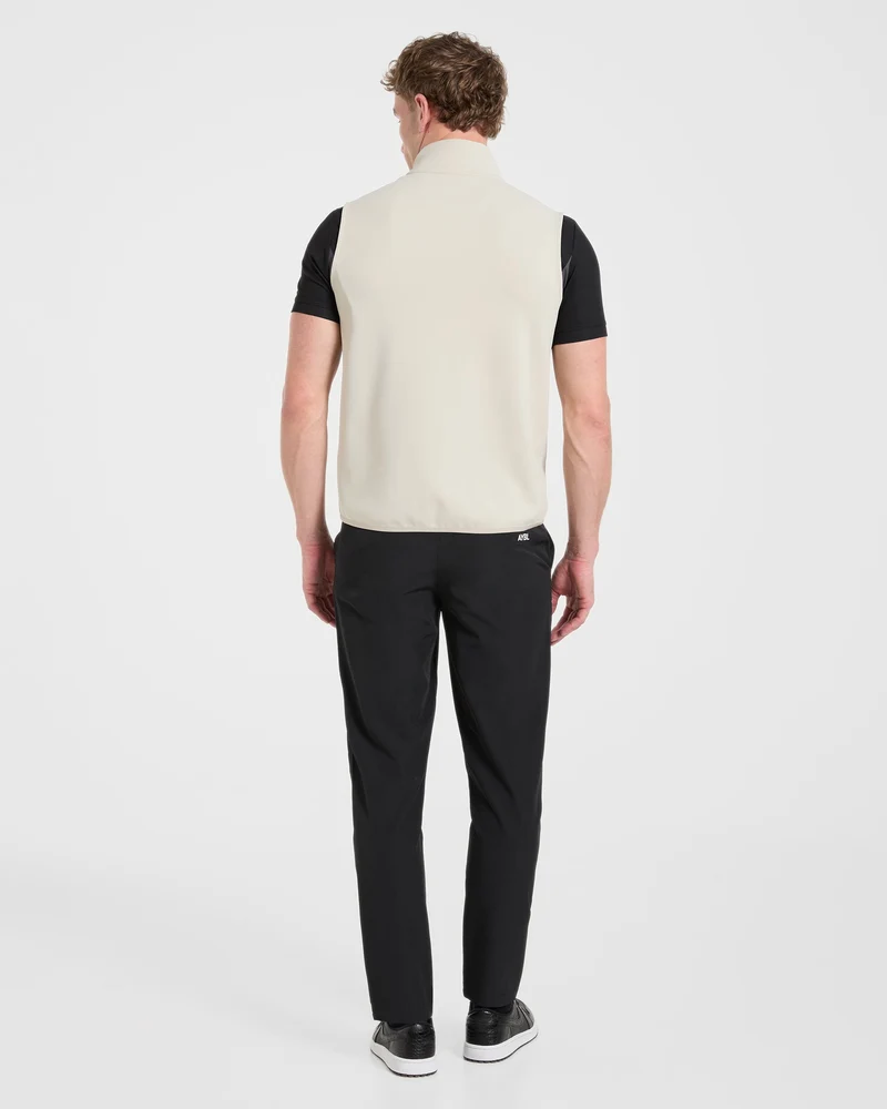 Precision 1/4 Zip Vest - Sand