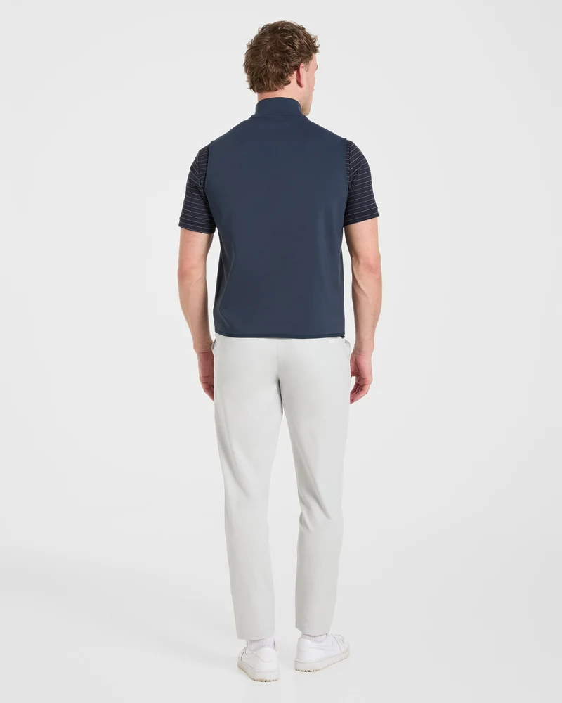 Precision 1/4 Zip Vest - Navy Blue