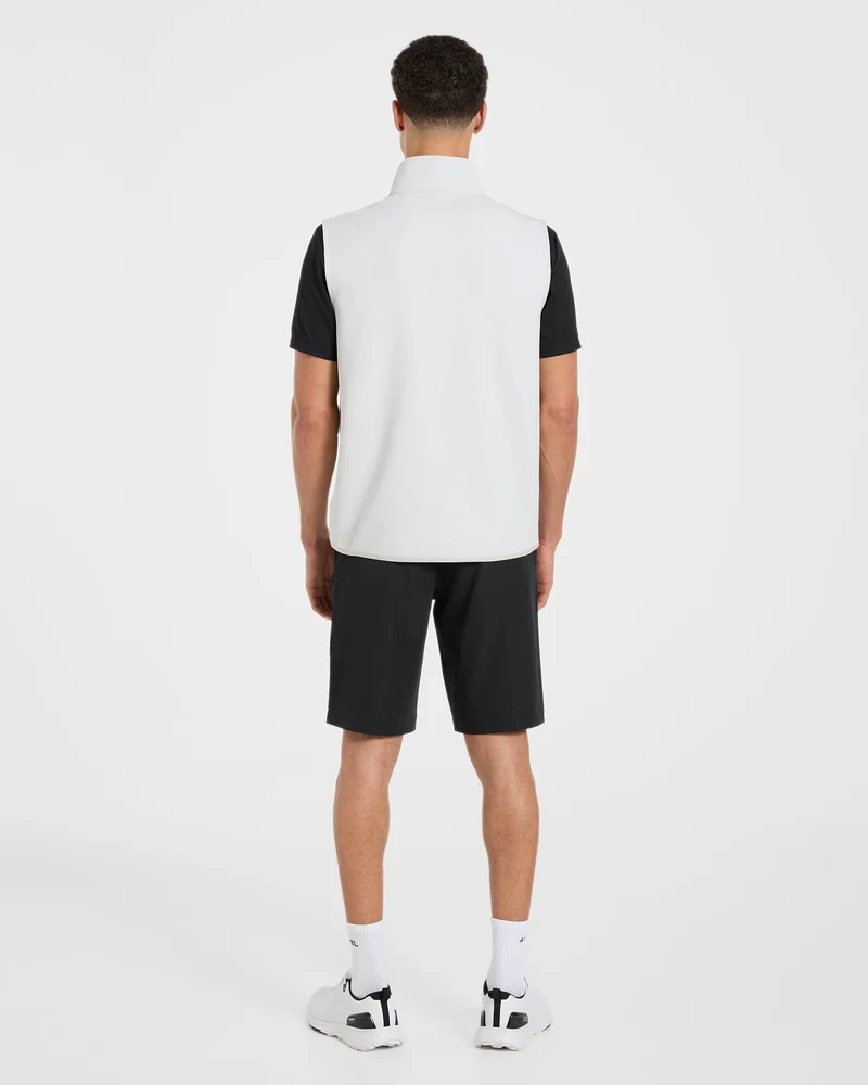 Precision 1/4 Zip Vest - Ice Grey