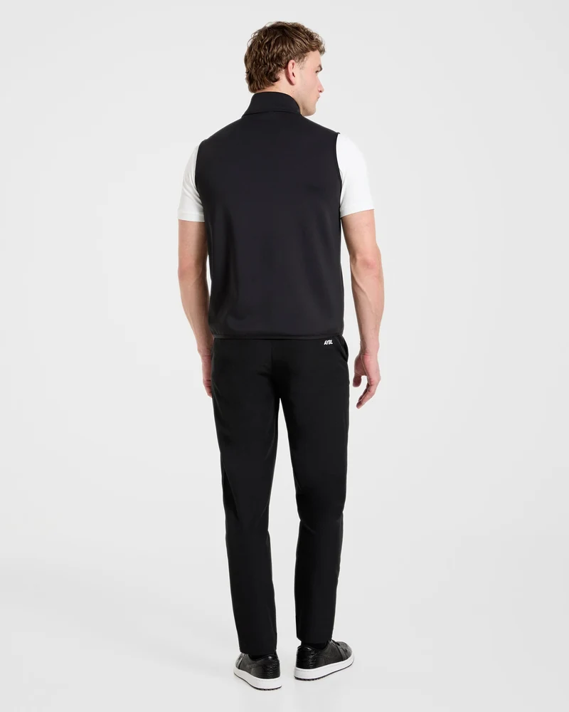 Precision 1/4 Zip Vest - Black