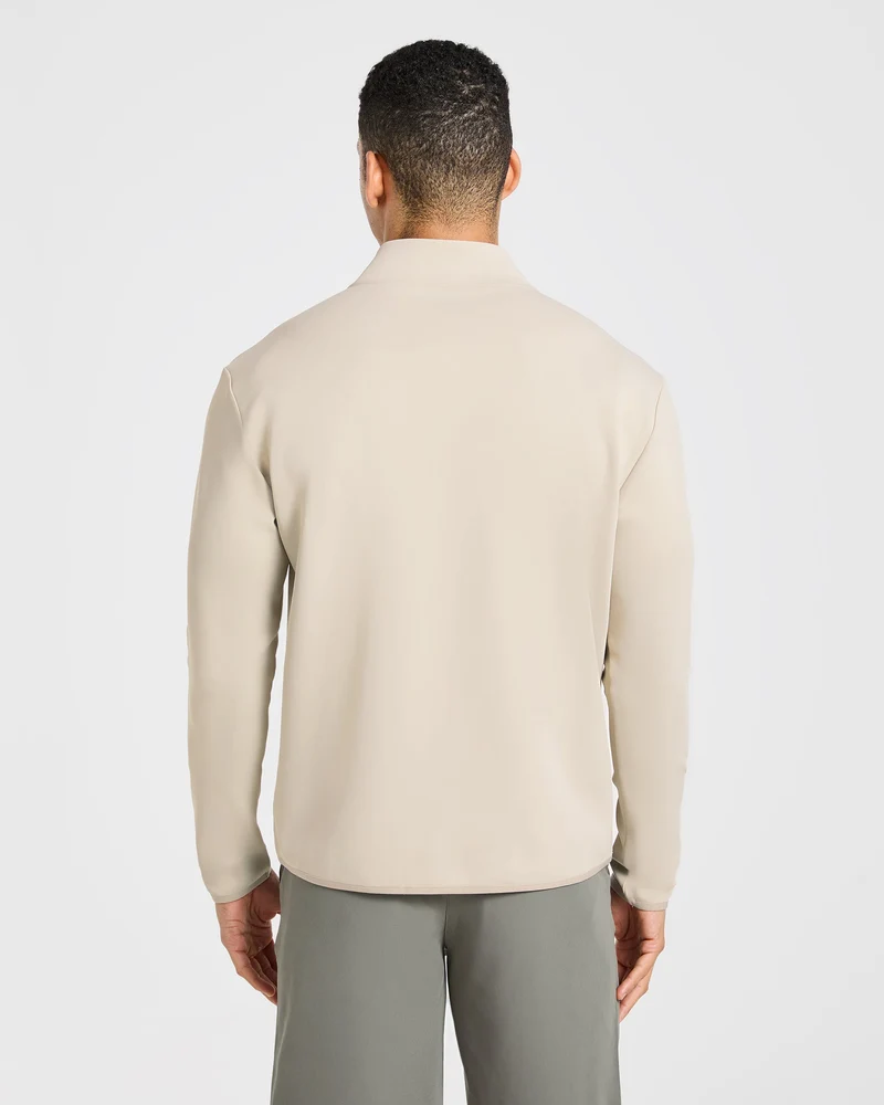 Precision 1/4 Zip Pullover - Sand
