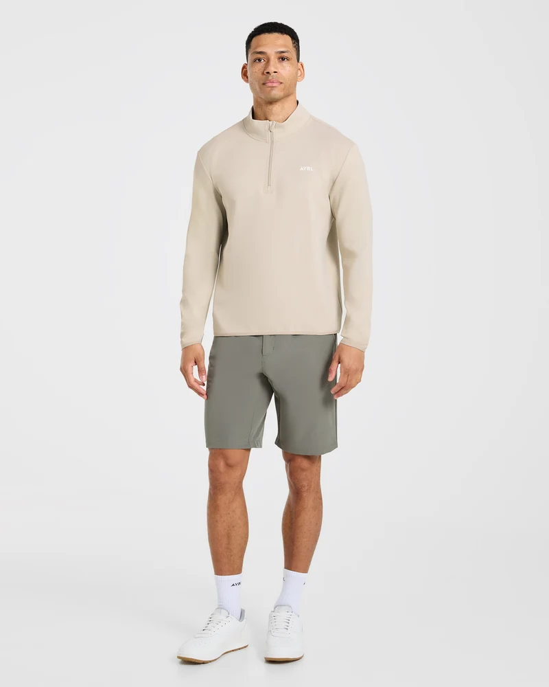Precision 1/4 Zip Pullover - Sand