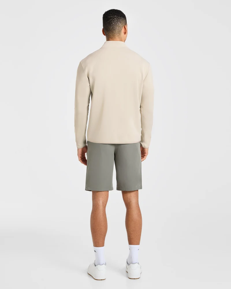 Precision 1/4 Zip Pullover - Sand