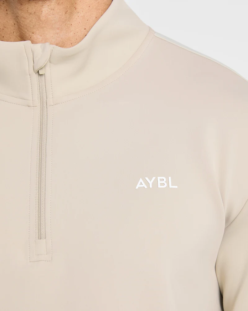 Precision 1/4 Zip Pullover - Sand