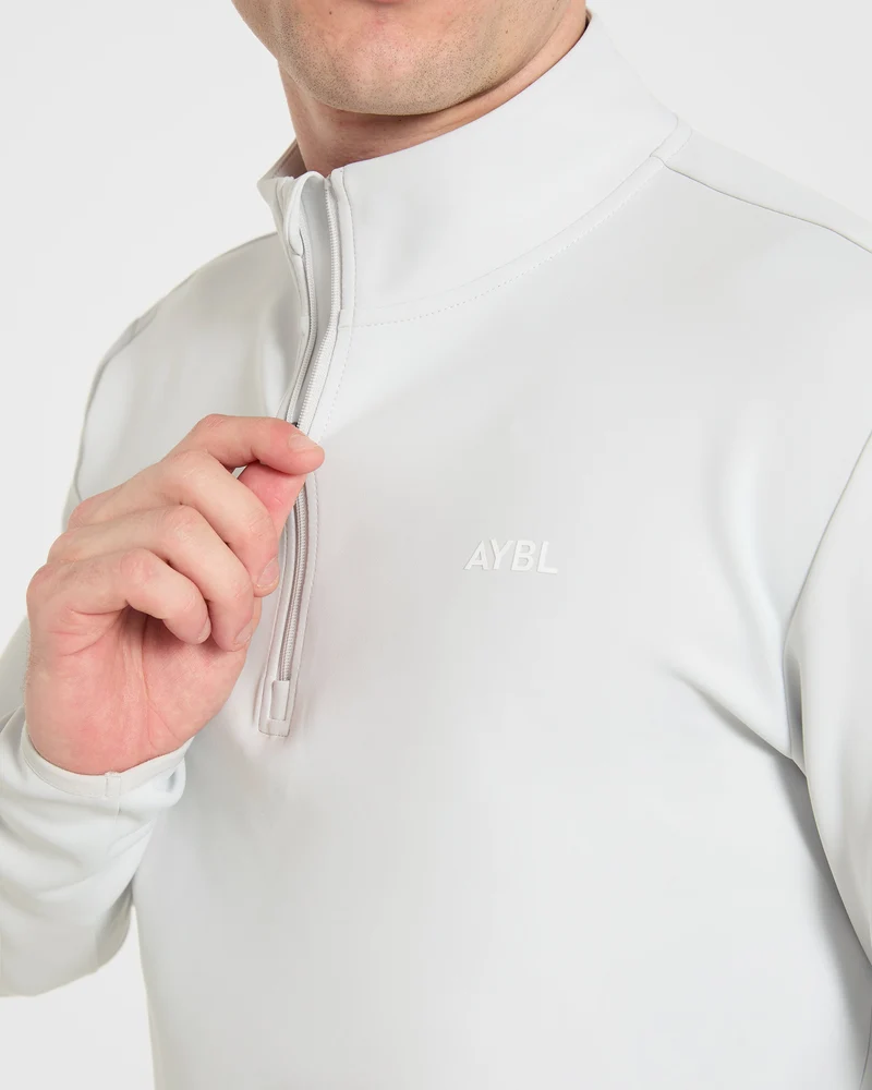 Precision 1/4 Zip Pullover - Ice Grey
