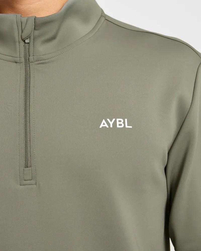 Precision 1/4 Zip Pullover - Deep Sage