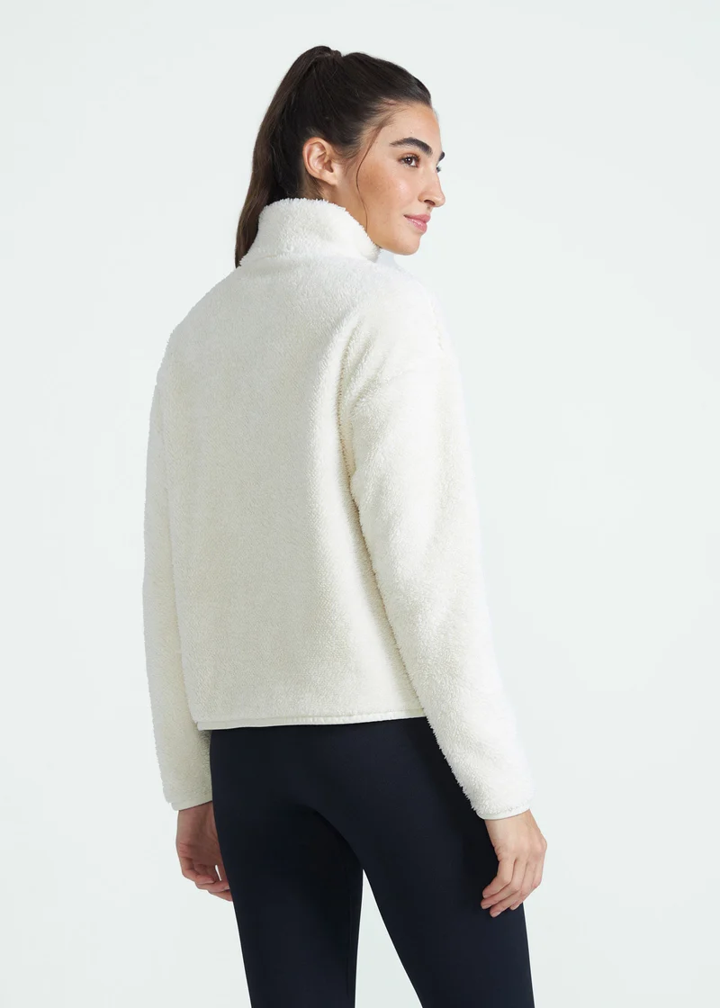 Casaco Mulher Fleece Básico