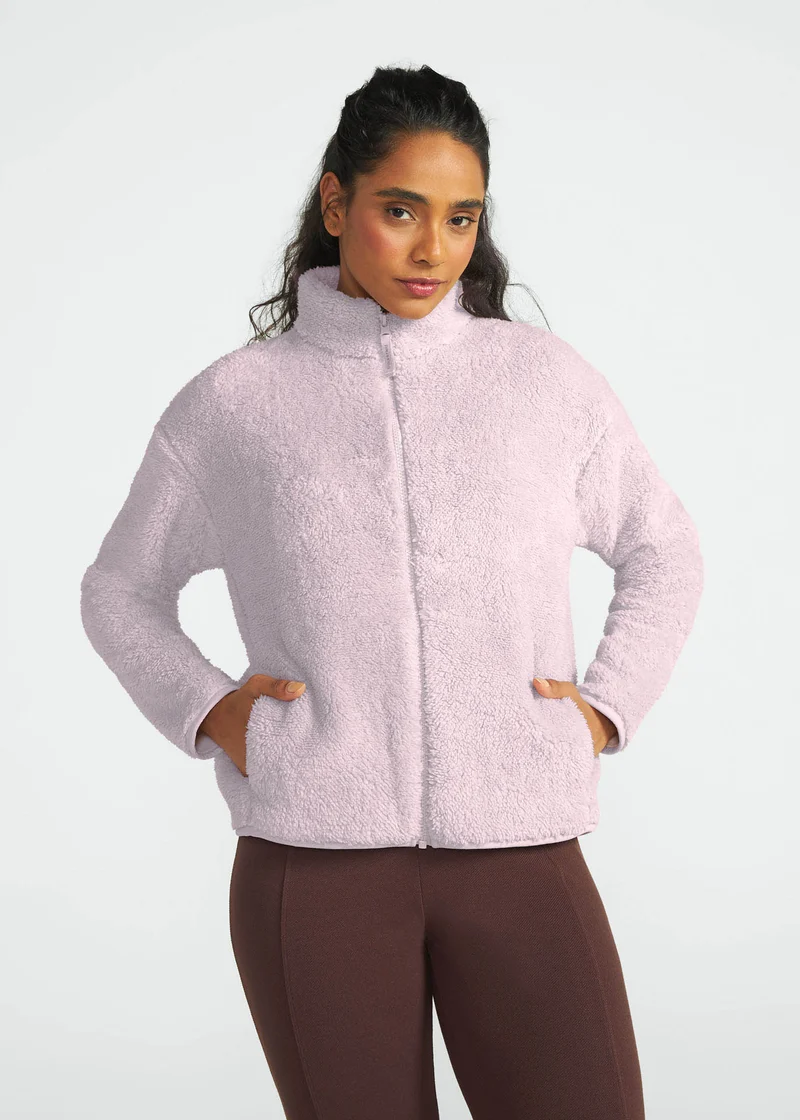 Casaco Mulher Fleece Básico