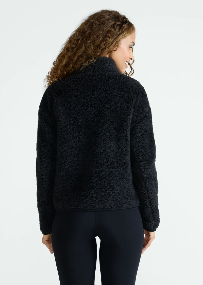 Casaco Mulher Fleece Básico