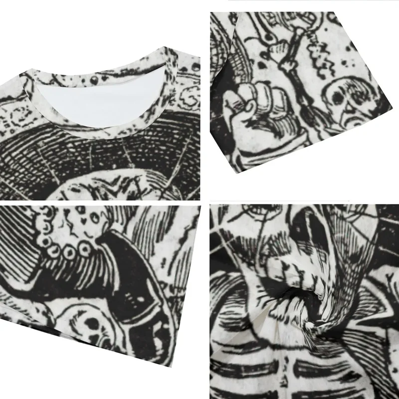 Mexican Skeleton Art Jose Guadalupe T-Shirt