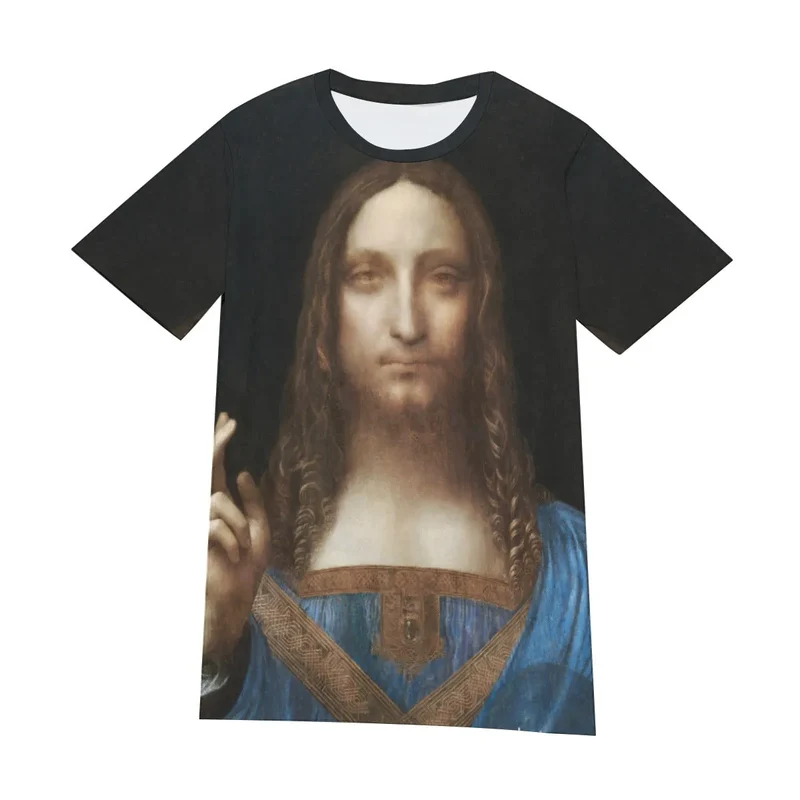 Salvator Mundi by Leonardo da Vinci T-Shirt
