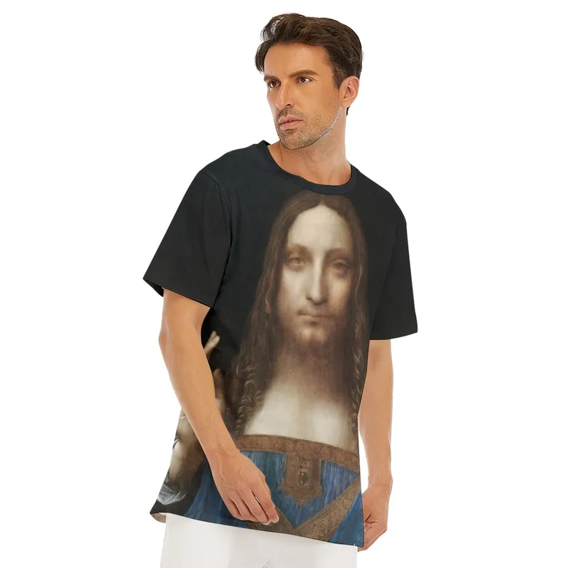 Salvator Mundi by Leonardo da Vinci T-Shirt