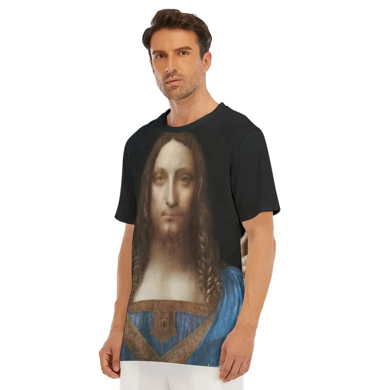 Salvator Mundi by Leonardo da Vinci T-Shirt