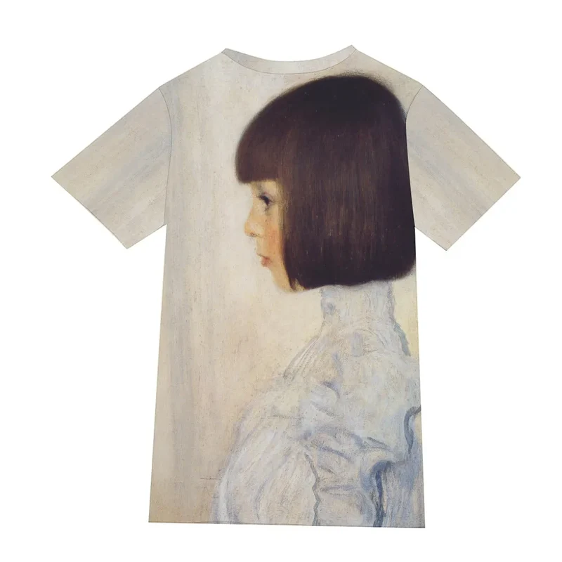 Portrait of Helene Klimt by Gustav Klimt T-Shirt