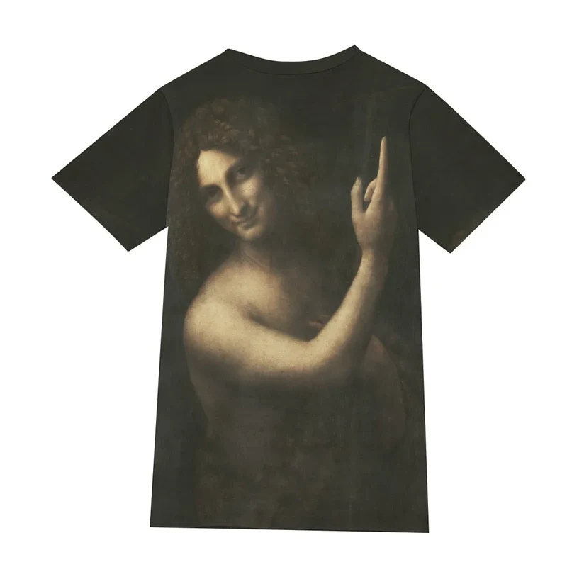Saint John the Baptist Leonardo Da Vinci T-Shirt