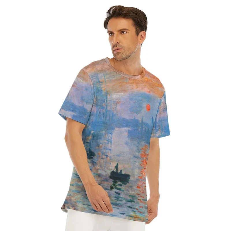 Impression Sunrise by Claude Monet T-Shirt