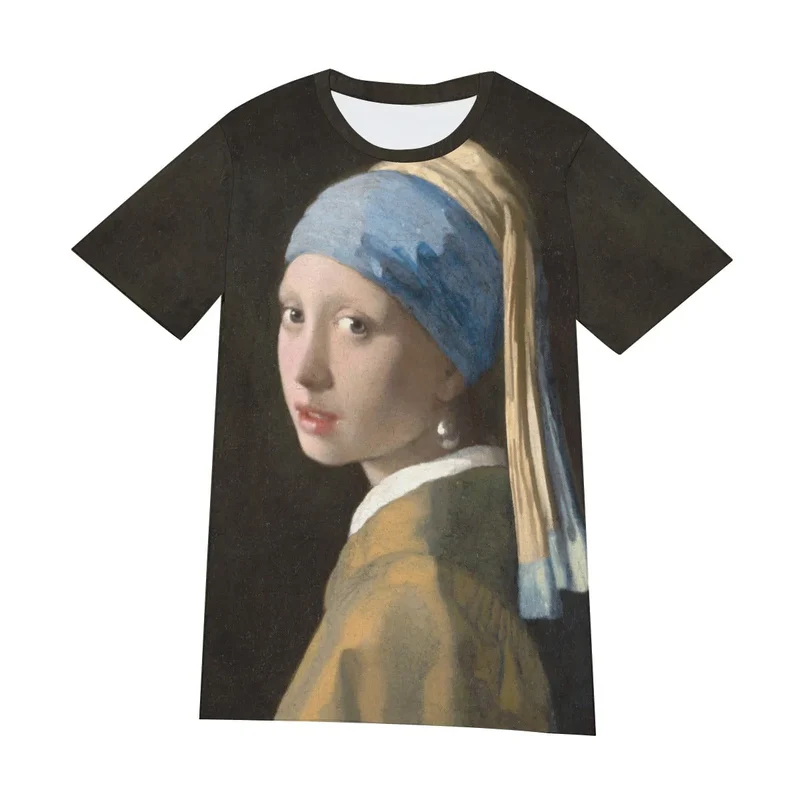 Girl with a Pearl Earring Johannes Vermeer T-Shirt