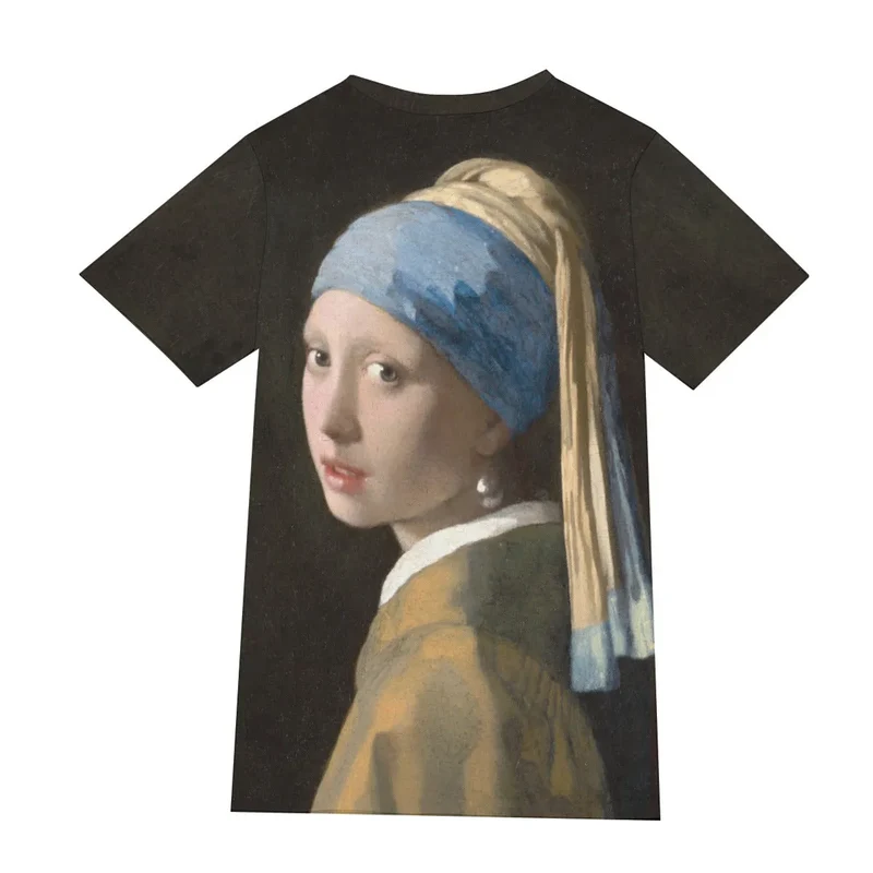 Girl with a Pearl Earring Johannes Vermeer T-Shirt