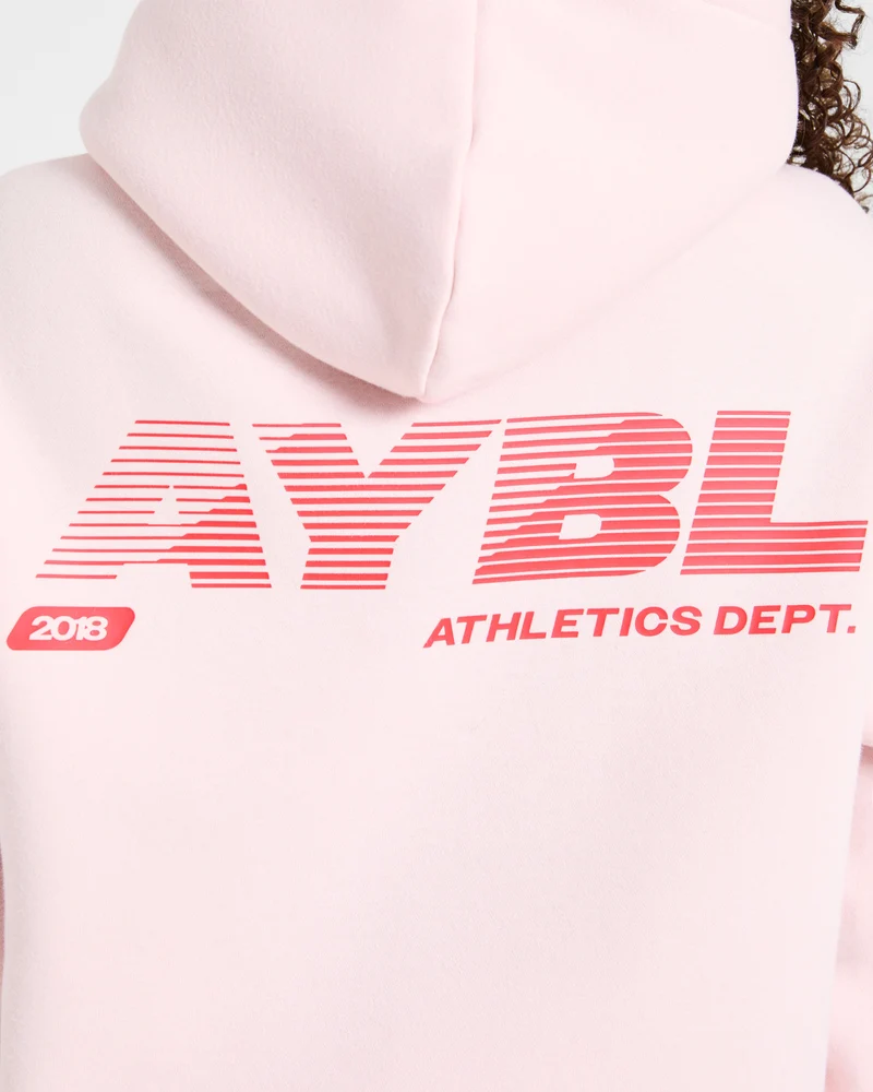 Athletics Dept Oversized Hoodie - Rose