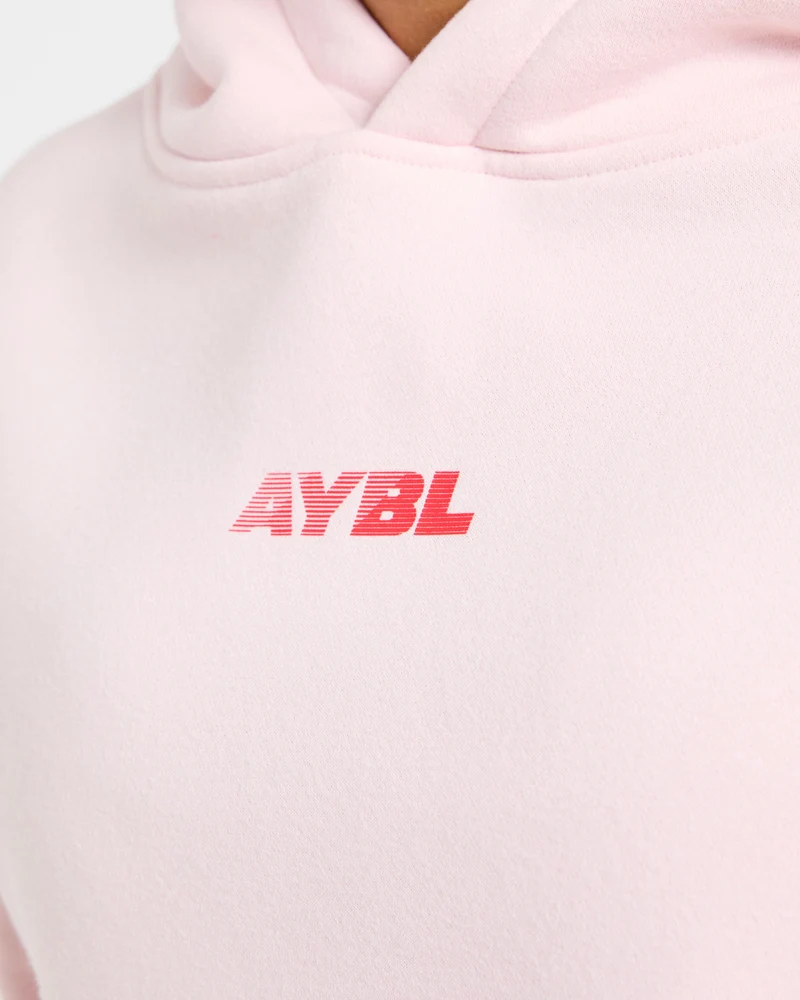 Athletics Dept Oversized Hoodie - Rose