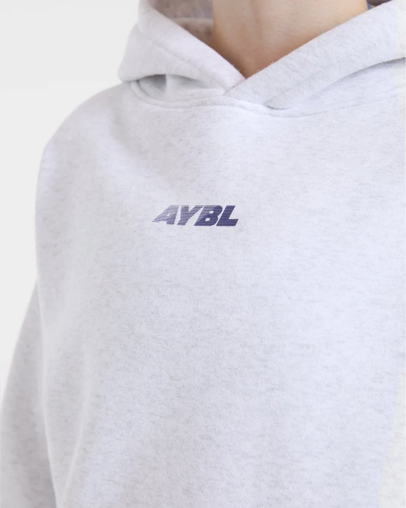 Athletics Dept Oversized Hoodie - Gris Marl