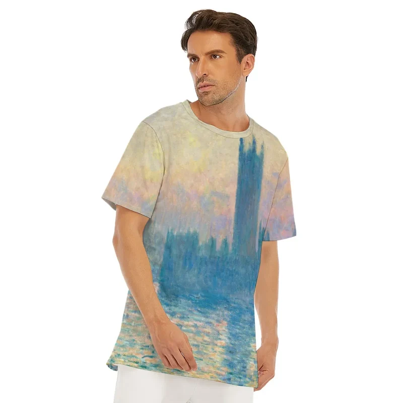 The Houses of Parliament by Claude Monet T-Shirt