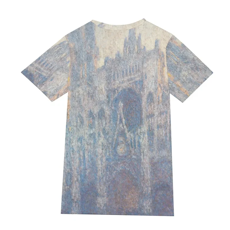The Portal of Rouen Cathedral by Claude Monet T-Shirt