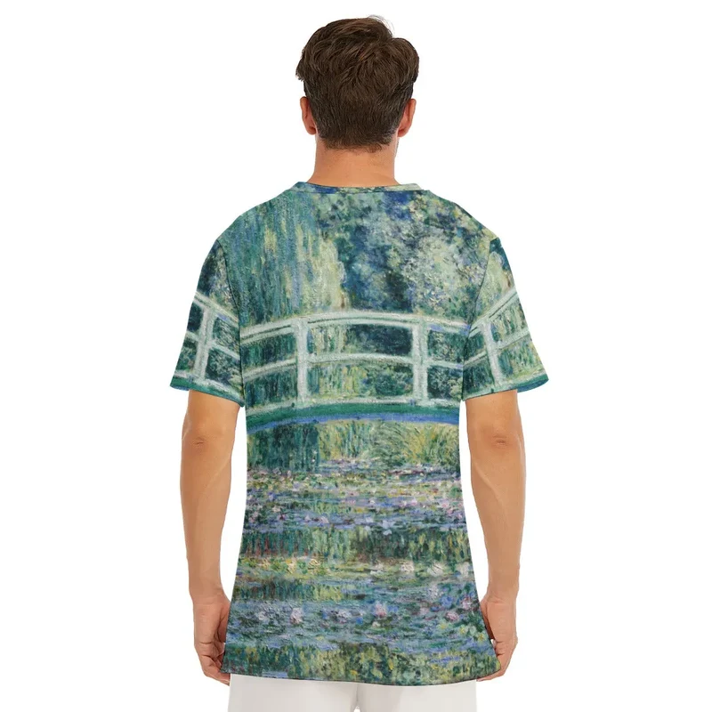 Water Lilies and Japanese Bridge by Claude Monet T-Shirt
