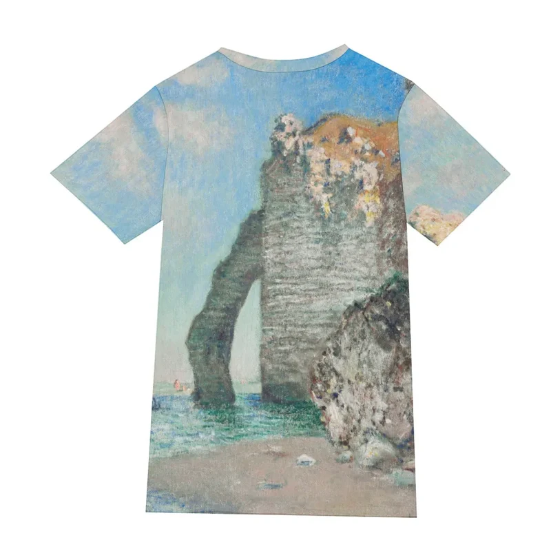 The Cliffs at Étretat by Claude Monet T-Shirt