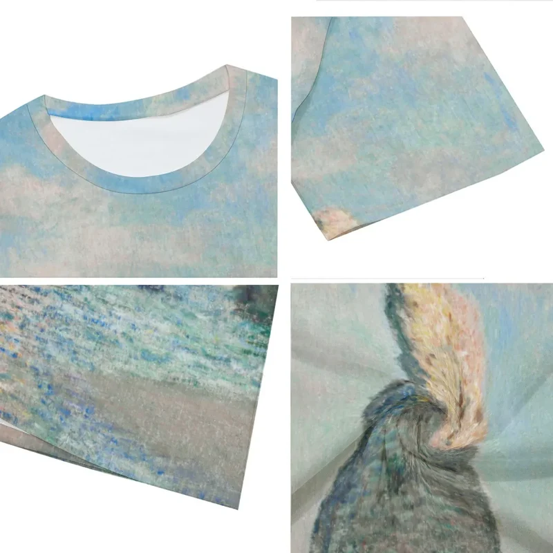 The Cliffs at Étretat by Claude Monet T-Shirt