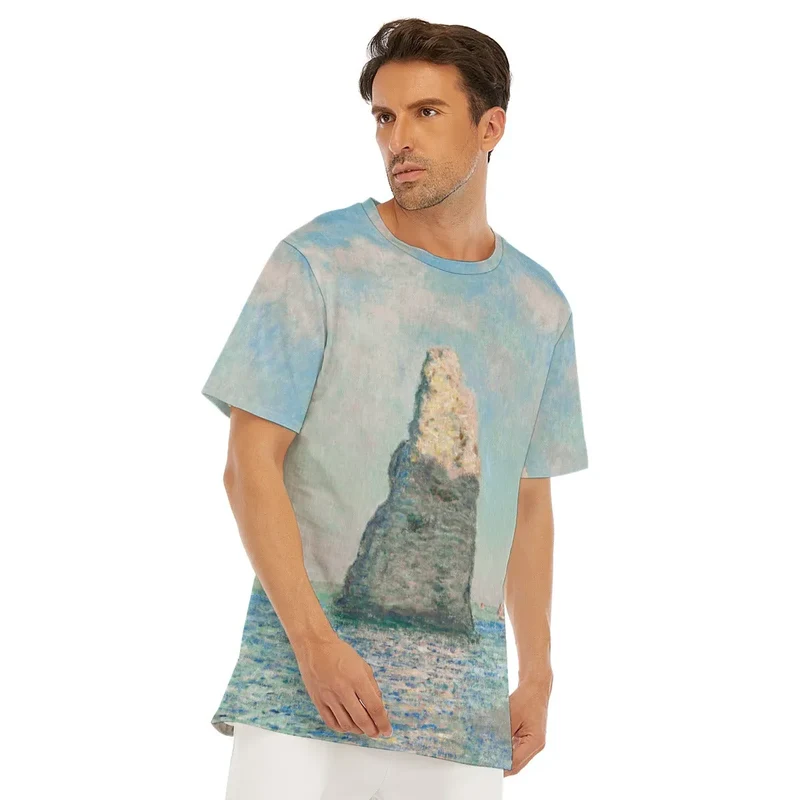 The Cliffs at Étretat by Claude Monet T-Shirt