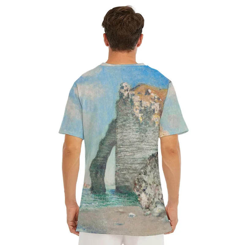 The Cliffs at Étretat by Claude Monet T-Shirt