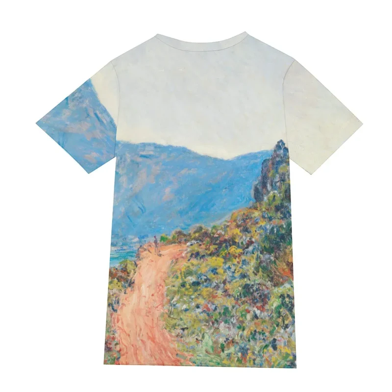 The Corniche near Monaco by Claude Monet T-Shirt