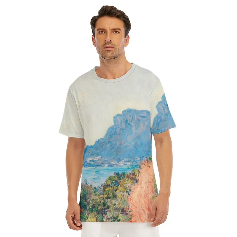 The Corniche near Monaco by Claude Monet T-Shirt