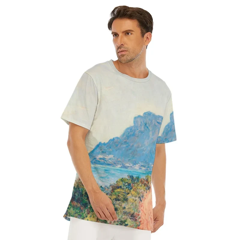The Corniche near Monaco by Claude Monet T-Shirt