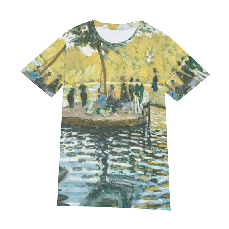 La Grenouillère 1869 by Claude Monet T-Shirt