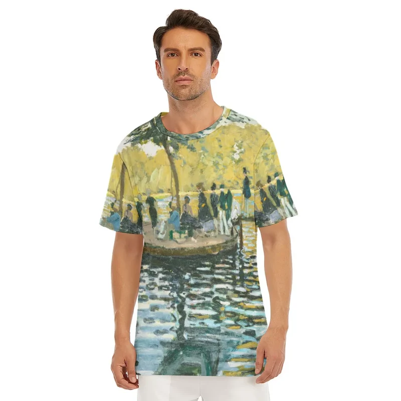 La Grenouillère 1869 by Claude Monet T-Shirt