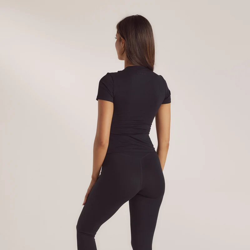 T-Shirt Manches Courtes - Noir