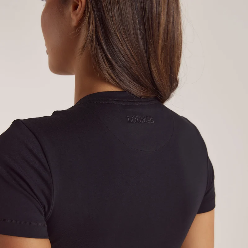T-Shirt Manches Courtes - Noir