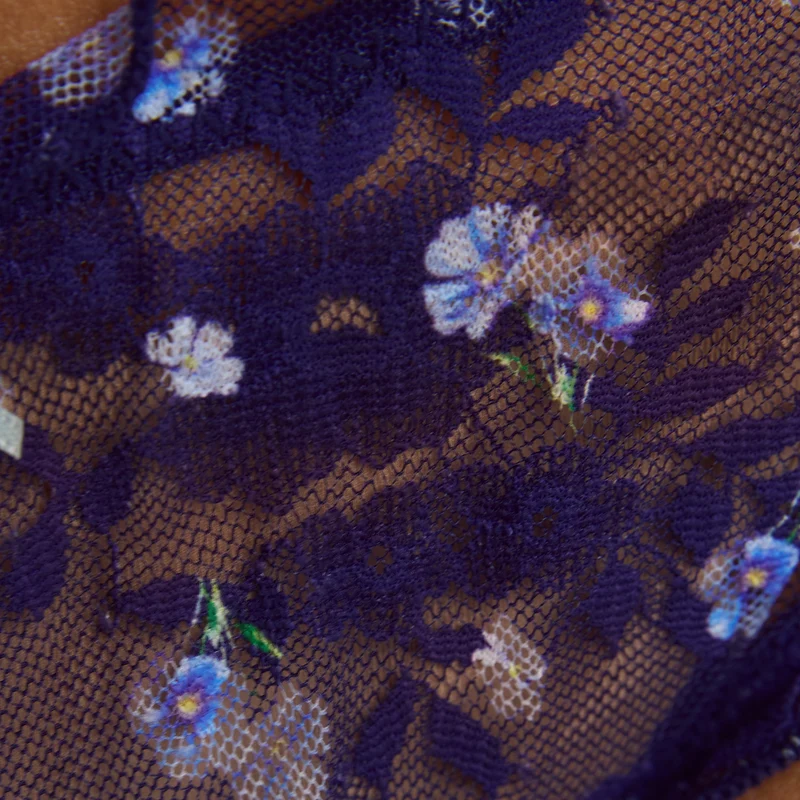 Strings Imprimés (Pack de 3) - Imprimé Bleu