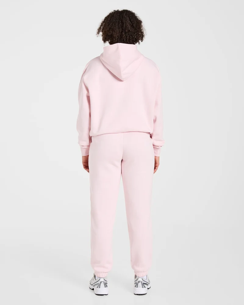 Lifestyle Oversized Hoodie - Pastel Rose