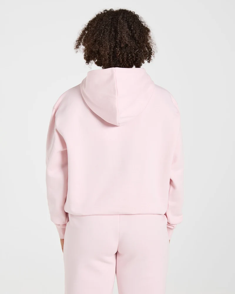 Lifestyle Oversized Hoodie - Pastel Rose