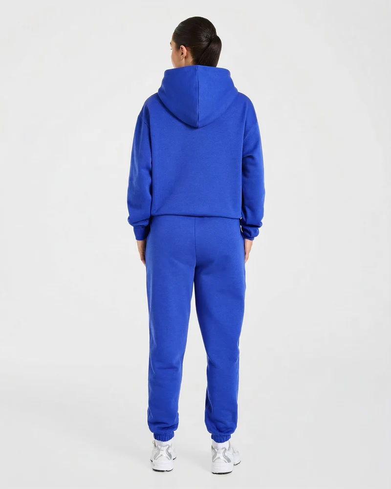 Lifestyle Oversized Hoodie - Cobalt