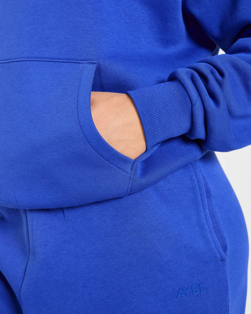Lifestyle Oversized Hoodie - Cobalt